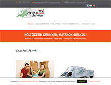 Tablet Screenshot of movingservice.hu